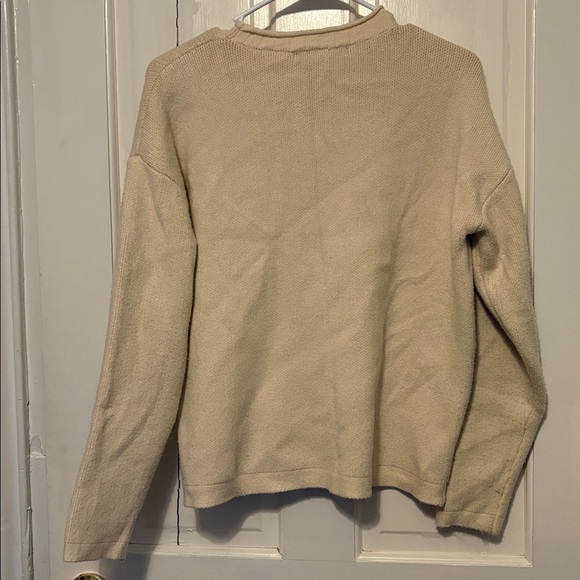 Anthropologie Flat white Tomato Soup Sweater size xs - Picture 6 of 6